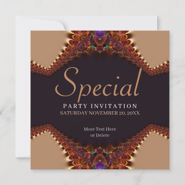 EarthTribe Special Occassion Invitation (Front)