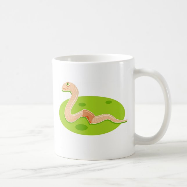 Earthworm Coffee Mug (Right)