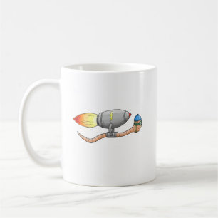 Earthworm's Rocket Ride Coffee Mug