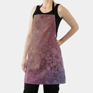 Earthy Alcohol Ink Abstract Apron