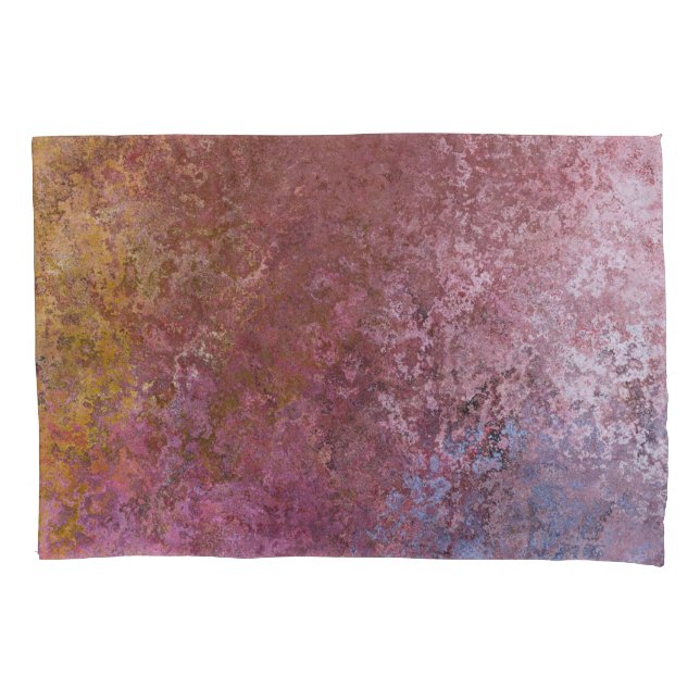 Earthy Alcohol Ink Abstract Pillowcase (Front)