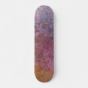 Earthy Alcohol Ink Abstract Skateboard