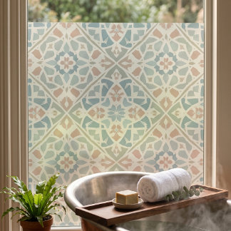 Earthy Arabesque | Watercolor Mosaic Tile