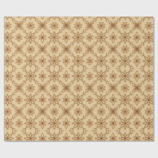 Earthy Bloom – A Touch of Vintage Elegance Wrapping Paper