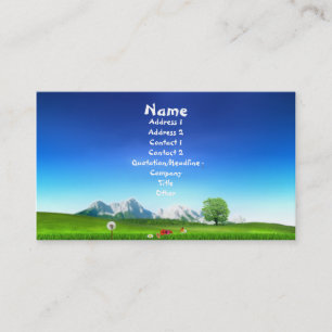 Earthy Business Card