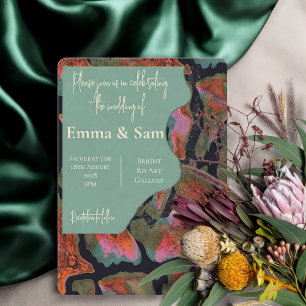 Earthy elegance Invitation