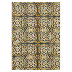 Earthy Elegance Mosaic  Tablecloth