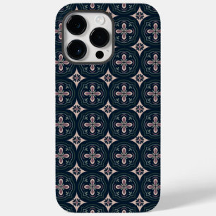 Earthy Floral Geometric Tiles Case-Mate iPhone 14 Pro Max Case