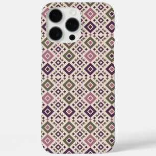 Earthy Geometric Elegance iPhone 16 Pro Max Case