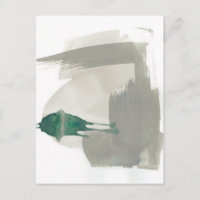 Earthy Gestures - Grey and Green