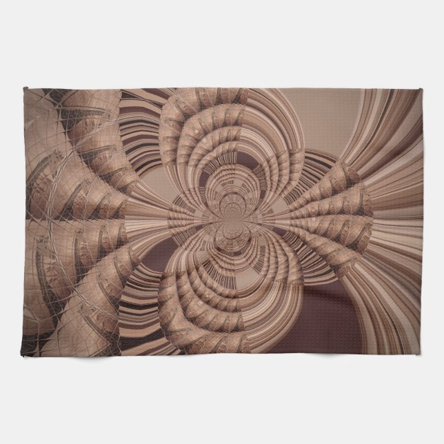 Earthy Hakuna Matata Art Print Tea Towel (Horizontal)