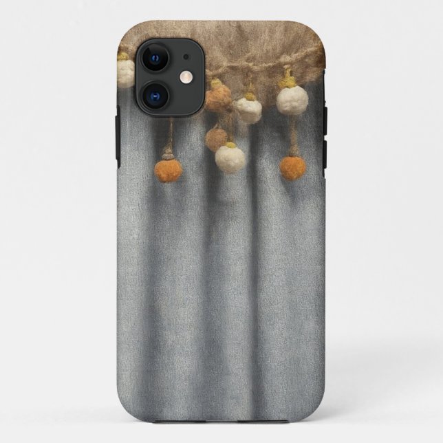 Earthy Harmony Felt Ball Case (Back)
