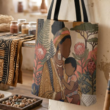 Earthy Heritage | Protea & Mudcloth
