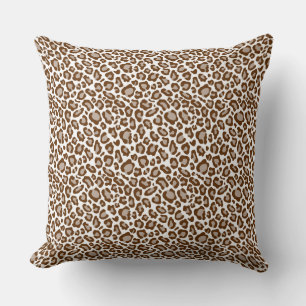 Earthy Leopard print Cushion