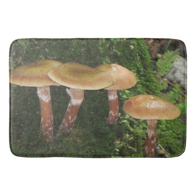 Earthy Mushroom Bath Mat (Front)