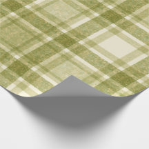 Earthy Plaid | Sage & Cream