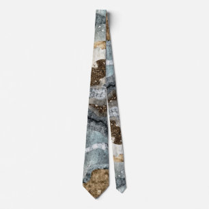 Earthy rock textures tie
