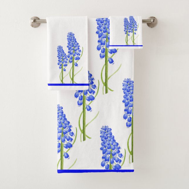 Earthy Spring on a Bathroom Towel Set (M) (Insitu)