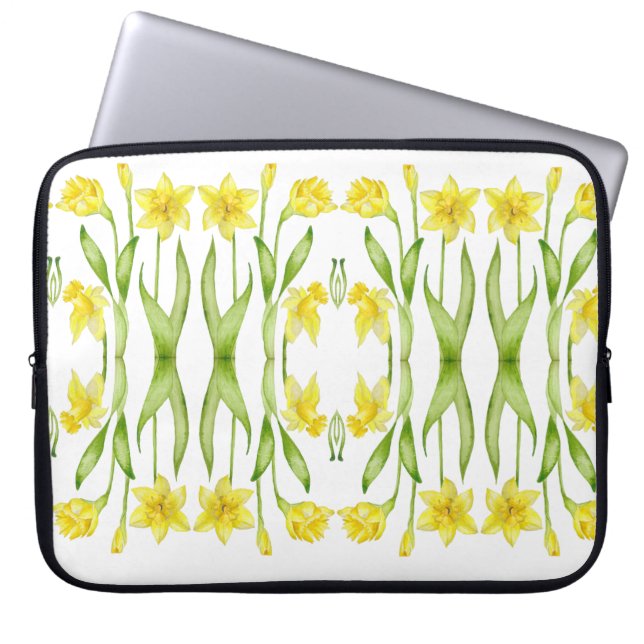 Earthy Spring on a Laptop Sleeve (D) (Front)