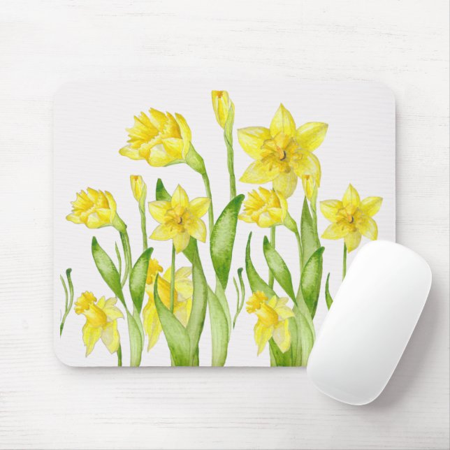 Earthy Spring on a Mouse Pad (D) (With Mouse)