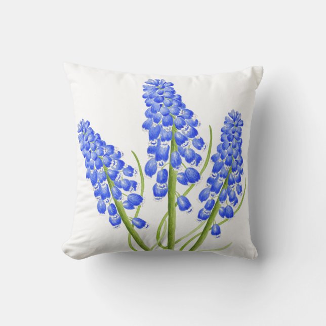 Earthy Spring on a Throw Pillow (M) (Front)
