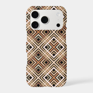 Earthy Squares Pattern