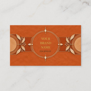 Earthy Terracotta Boho Bracelet Card