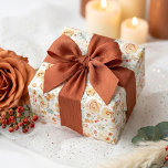 Earthy Terracotta Whimsical Flowers Handdrawn Fall Wrapping Paper<br><div class="desc">Elegant and romantic hand-drawn earthy floral wrapping paper, perfect for adding a delicate, heartfelt touch to fall weddings, bridal showers, anniversaries, and thoughtful gifts. Featuring earthy blooms in terracotta, copper, burnt orange and sunny hues, this charming design brings beauty and joy to every surprise, making each moment feel extra special....</div>