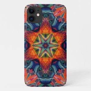 Earthy Warm Energy Kaleidoscope Gradient iPhone 11 Case