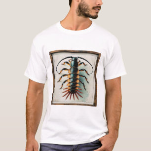 Earwig dorsal view 230824IREF205 - Watercolor T-Shirt