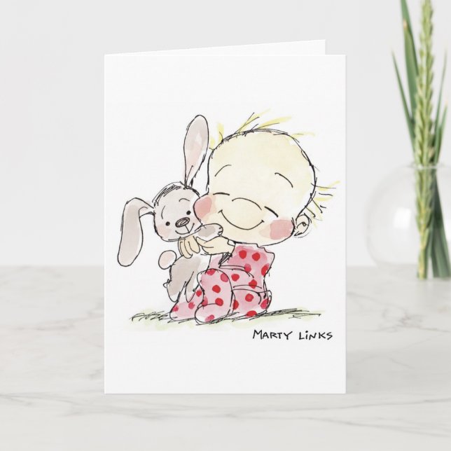 EAS-007 Bunny Love! Holiday Card (Front)
