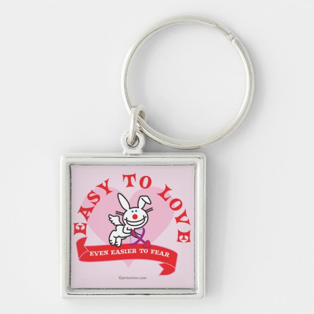 Easier To Fear Key Ring (Front)