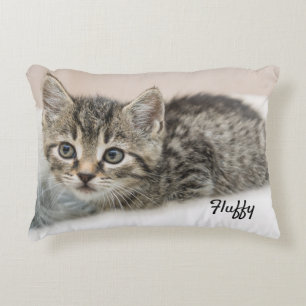 Easily add your Pet's photo Decorative Cushion