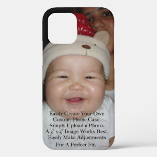 Easily Add Your Photo For a Personalised Custom iPhone 12 Case