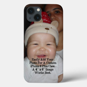 Easily Add Your Photo For a Personalized Custom iPhone 13 Case