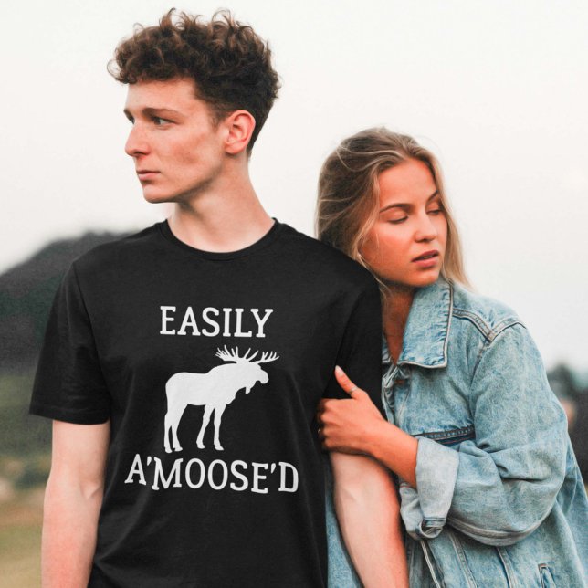 Easily Amoosed T-Shirt (Easily Amoosed T-Shirt)
