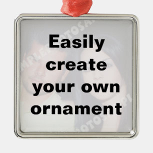 Easily create your ornament Remove the big text!