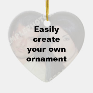 Easily create your ornament Remove the big text!