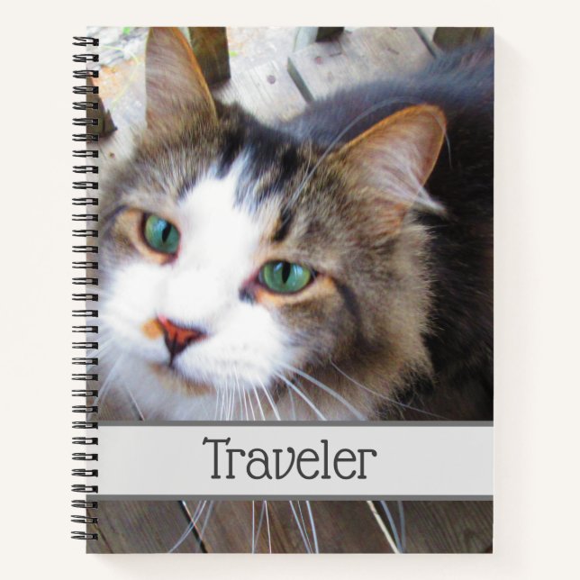 Easily Create Your Own Add 2 Photos Custom Notebook (Front)