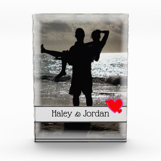 Easily Create Your Own Add Photo Art Logo Custom Block (Front)