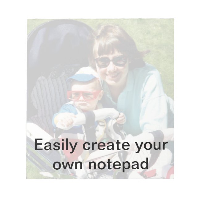 Easily Create Your Own Notepad - DIY (Front)