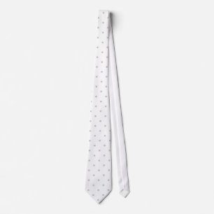 Easily Customise Colour from Grey Mini Polka Dots Tie