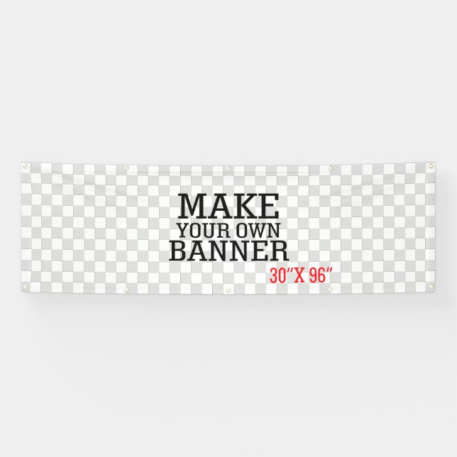 Easily Design Create Your Own for one step Display Banner (Horizontal)