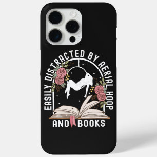 Easily Distracted Aerial Hoop And Book iPhone 15 Pro Max Case