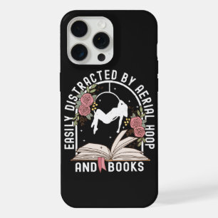 Easily Distracted Aerial Hoop And Book iPhone 15 Pro Max Case