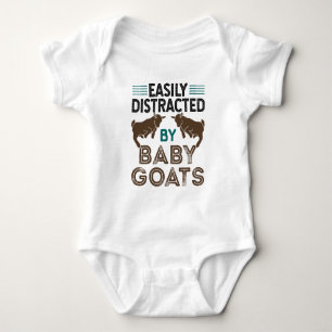 Easily Distracted by Baby Goats Bodysuit