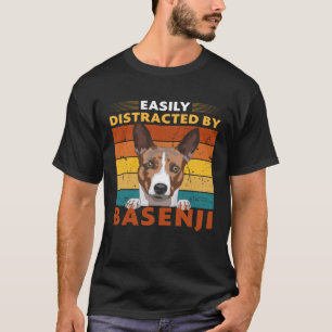Easily Distracted by Basenji My Dogs are My Cardi T-Shirt
