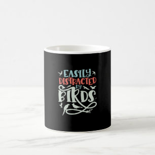 Easily Distracted By Birds, Birdwatching Coffee Mug