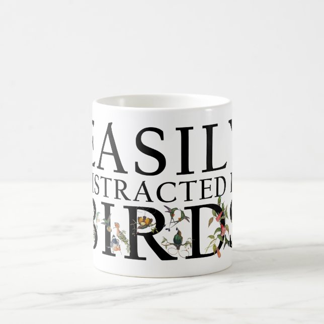 Easily Distracted By Birds Coffee Mug (Center)