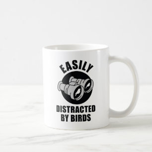 Easily Distracted By Birds Coffee Mug